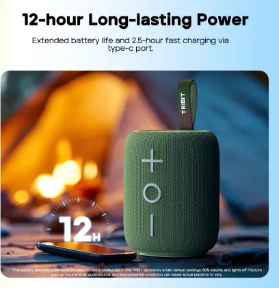 Tribit StormBox Mini Plus Bluetooth Speaker