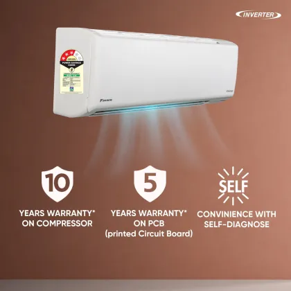 Daikin FTKC50XV16UKA 1.5 Ton 3 Star Inverter Split AC