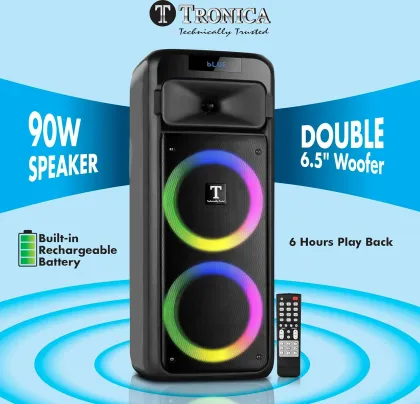 Tronica Thunder Vibra 90W Bluetooth Speaker