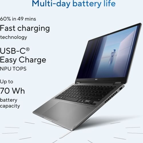 Asus Vivobook 14 Flip (2026) TP3407SA-SG183WS 2 in 1 Laptop (Intel Core Ultra 5 226V/ 16GB/ 512GB SSD/ Win11)