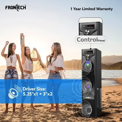 Frontech CRUX 165 60W Bluetooth Speaker
