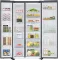 Samsung Bespoke RS76CB81A3P0 653 L Side by Side Refrigerator