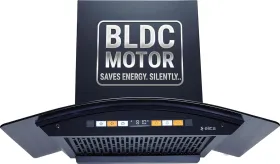 Elica WD SMART BLDC FL 750 HAC LTW MS NERO Auto Clean Wall Mounted Chimney