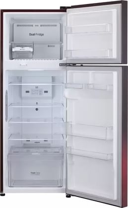 LG GL-T302RSPN 284L 4 Star Double Door Refrigerator