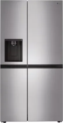 LG LRSXC2306V 23 Cu Ft Side By Side Refrigerator