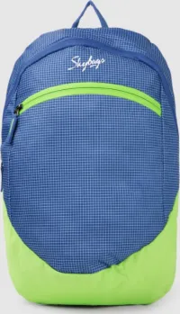 Skybags Unisex LOCO 02 Grid Print Backpack
