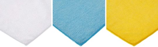 AmazonBasics Microfiber Cleaning Cloth - 222 GSM (Pack of 6)