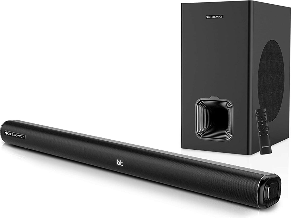 Zebronics soundbar hot sale with woofer