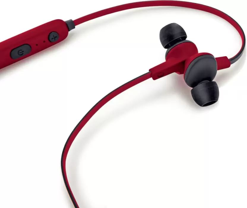 iball bluetooth neckband headphones with mic
