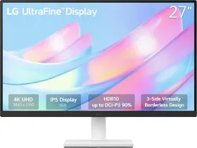 LG UltraFine 27US500-W 27 inch Ultra HD 4K Monitor
