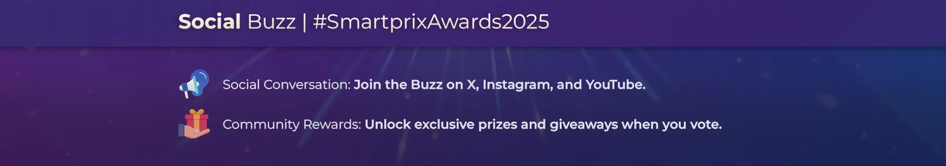 Social Buzz for People's Choice Awards