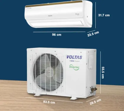 Voltas 185V Vertis Smart Elite Gold 1.5 Ton 5 Star Inverter Split AC