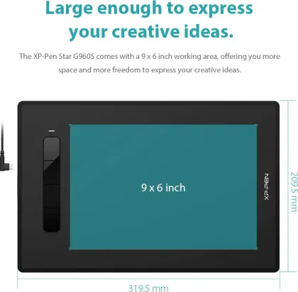 XP Pen Star G960S Graphics Tablet - image 3
