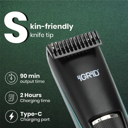 iGRiD Beard and Hair IG4011 Trimmer
