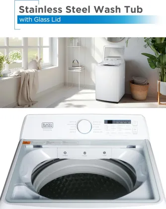 Black & Decker BTLW41MW 4.1 cu ft Fully Automatic Top Load Washing Machine