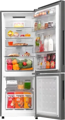 Haier HRB-2872IBMS-P 237 L 2 Star Double Door Refrigerator