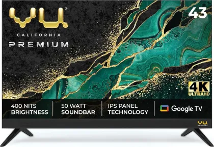 Vu Premium 43CA 43 inch Ultra HD 4K Smart LED TV (2023 Edition)