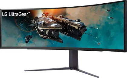 LG UltraGear 49GR85DC-B 49 inch DQHD Curved Monitor