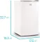 BLACK+DECKER BCRK32W 3.2 Cu Ft Single Door Mini Refrigerator