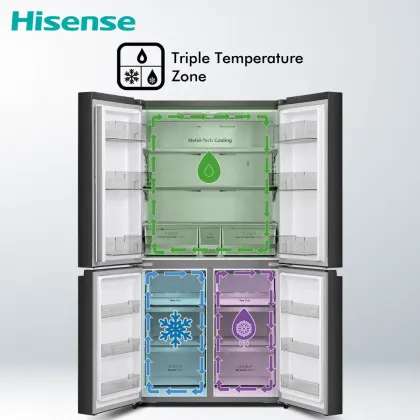 Hisense RQ670N4SBU 670 L Multi-Door Refrigerator