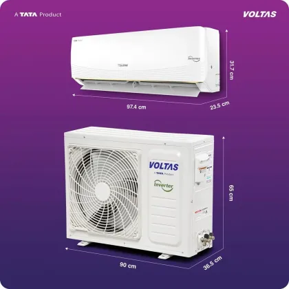 Voltas 185INV Vertis Ai Zest Gold 1.5 Ton 5 Star 2026 Inverter Split AC