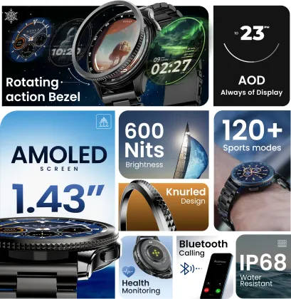 Boult Pyro Smartwatch