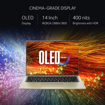 Acer Swift 3 OLED SF314-71 NX.K9PSI.003 Laptop (12th Gen Core i5/ 8GB/ 512GB SSD/ Win11 Home)