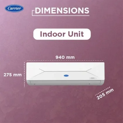 Carrier CAI18CE3R36W0 1.5 Ton 3 Star Inverter Split AC
