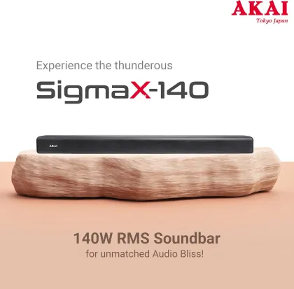 Akai SigmaX-140 140W Bluetooth Soundbar
