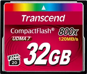 Transcend TS32GCF800X 32GB Class 10 Compact Flash