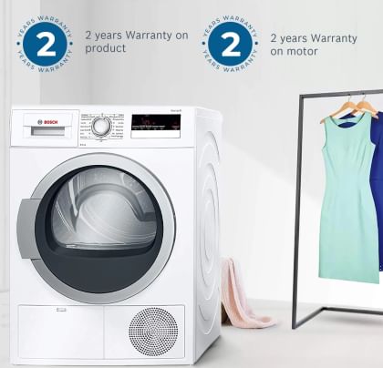 Bosch WTB86202IN 8 kg Fully Automatic Front Load Dryer Only