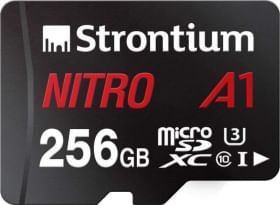 Strontium Nitro A1 256 GB Micro SDXC UHS 1 Class 10 Memory Card