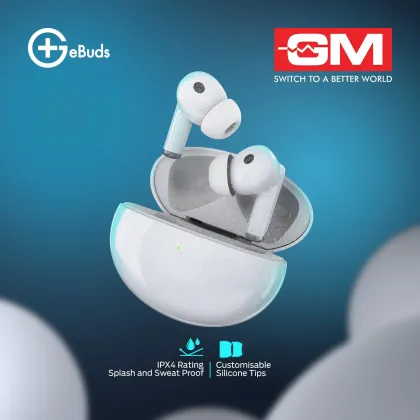 GM G Plus eBuds True Wireless Earbuds