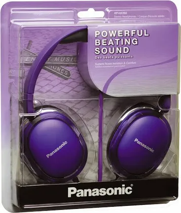Panasonic RP-HX350E Wired Headphones (Over the Head)