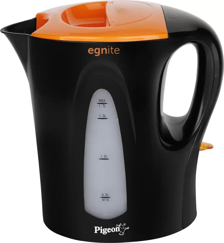 Pigeon 1.5L electric hot kettle with Hygienic stainless steel body, and 1  year warranty for