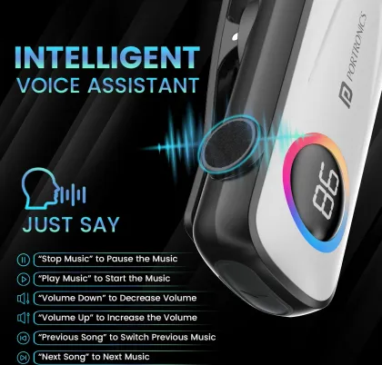 Portronics Harmonics Klip 5 Wireless Headset