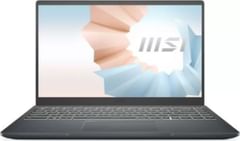 HP 15s-FQ2535TU Laptop vs MSI Modern 14 B11SBU-688IN Laptop