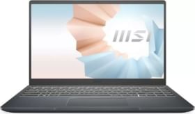 MSI Modern 14 B11SBU-688IN Laptop (11th Gen Core i7/ 8GB/ 512GB SSD/ Win10 Home/ 2GB Graph)