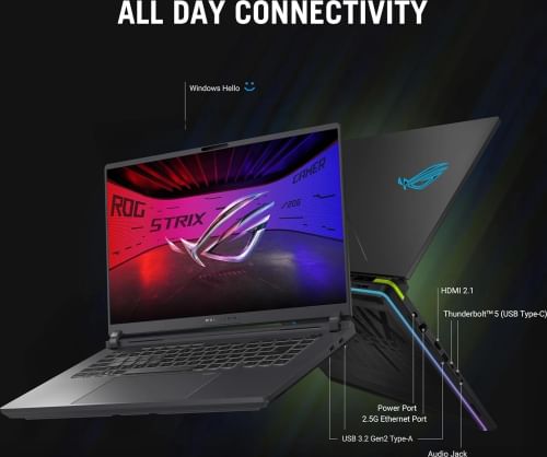 Asus ROG Strix G16 G615LM-S5128WS Gaming Laptop (Intel Core Ultra 9 275HX / 16GB/ 1TB SSD/ Win11/ 8GB RTX 5060 Graphics)
