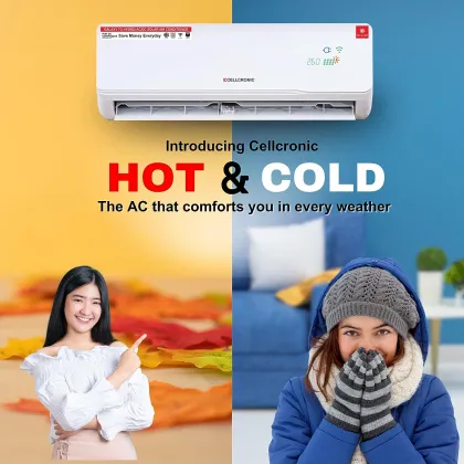 Cellcronic Galaxy 7G Hybrid AC/DC 2 Ton 5 Star 2023 Solar Split AC