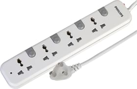 Philips CHP3441W 10 Amps 4 Sockets Surge Protector
