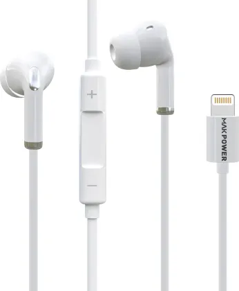 MAK Power HF-802 Wired Earphones (Lightning Connector)