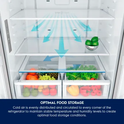 Electrolux EHE5600D-S 565 L French Door Refrigerator