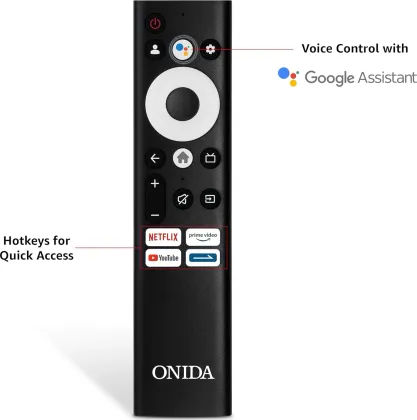 Onida NEXG Series 55 inch Ultra HD 4K Smart QLED TV (QZ55UI)