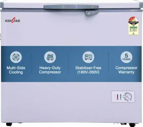 Kenstar 200VCF3SDKS26W 192 L Single Door Deep Freezer