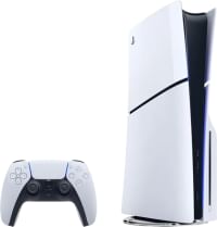 SONY PlayStation 5 Slim Console 1TB SSD (CFI-2008A01X, White) with Astro's Playroom