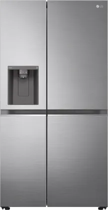 LG GL-L257CPZX 635 L 3 Star Side By Side Refrigerator