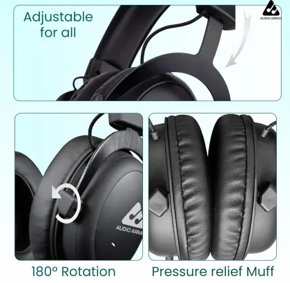 Audio Array AH-53 Pro Monitoring Wired Headphones
