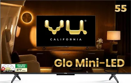Vu Glo MiniLED 2026 55 inch Ultra HD 4K Smart Mini LED TV