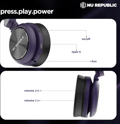 Nu Republic Starboy Wireless Headphones